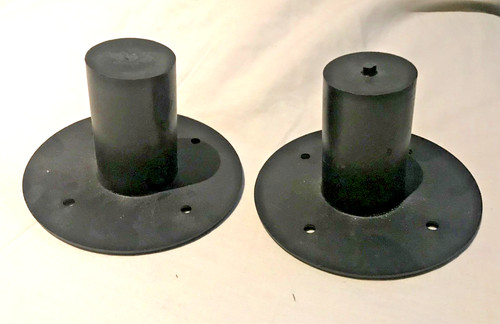 Pair black speaker - pair, pole