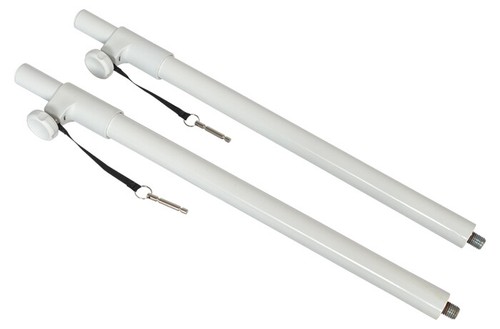 Adjustable speaker poles - x,
